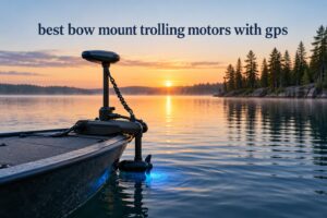 best bow mount trolling motors with gps